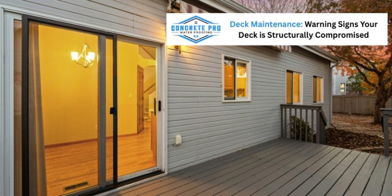 Is Your Deck Still Structurally Sound? Warning Signs That Require Immediate