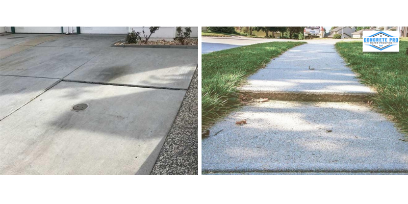 sinking concrete slabs