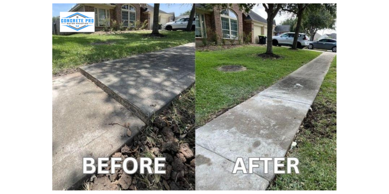 How Is Sunken Concrete Repaired